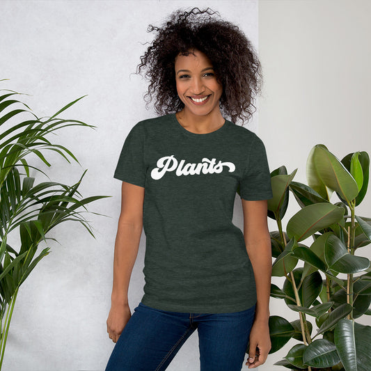 Plants Unisex T-Shirt - Forest Green
