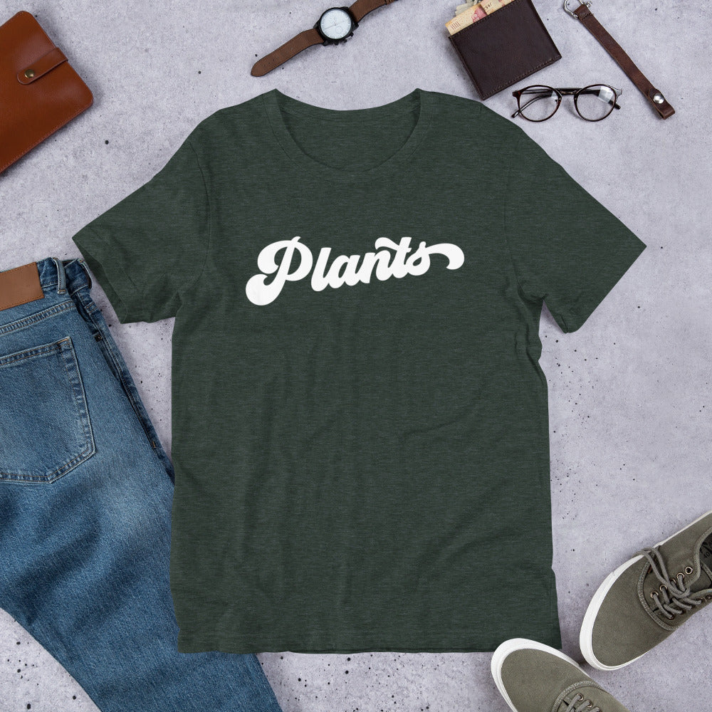 Plants Unisex T-Shirt - Forest Green