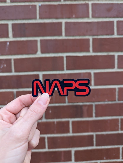Naps Vinyl Magnet