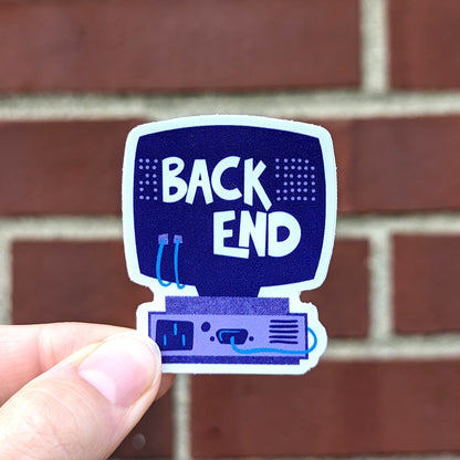 Back-End Software Engineer Sticker