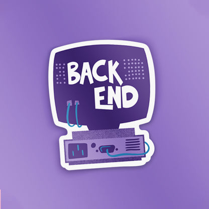 Back-End Software Engineer Sticker