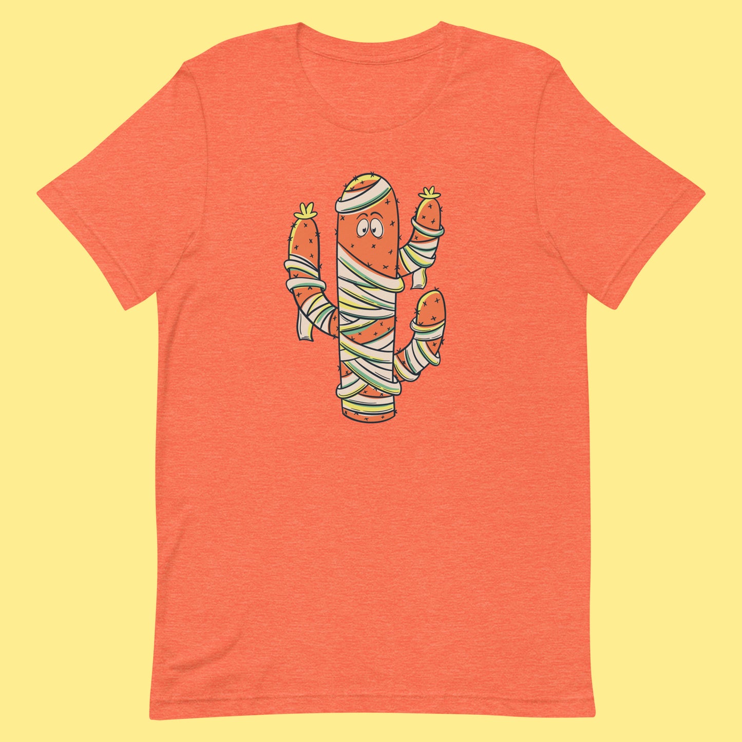 Cactus Mummy Halloween T-Shirt