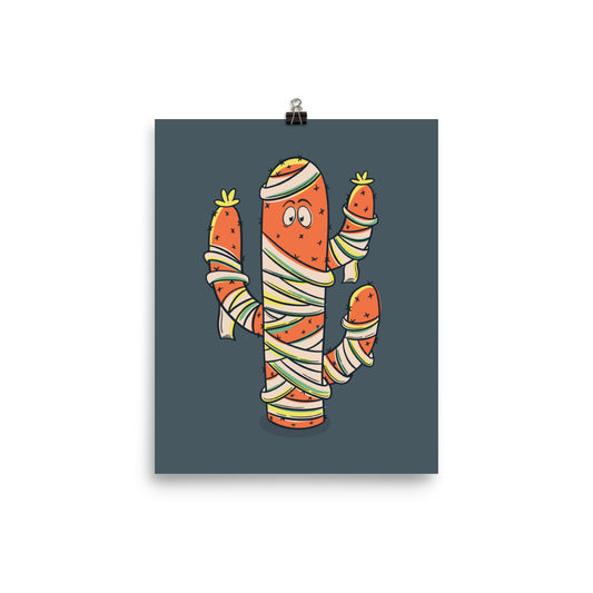 Cactus Mummy Print