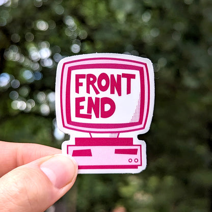 Front-End Coding Sticker