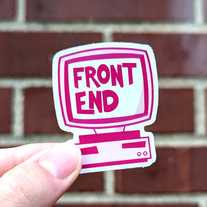Front-End Coding Sticker