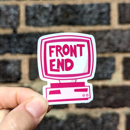 Front-End Coding Sticker