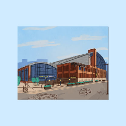 Downtown Indianapolis Venue Art Print
