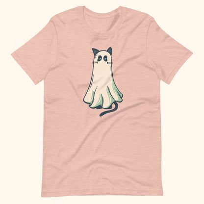 Ghost Cat Halloween T-Shirt