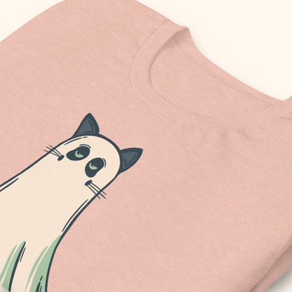 Ghost Cat Halloween T-Shirt