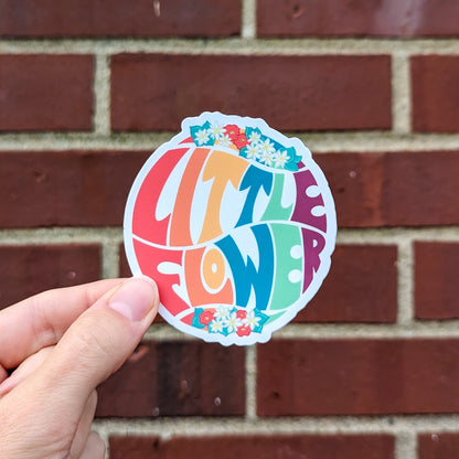 Little Flower Neighborhood Sticker