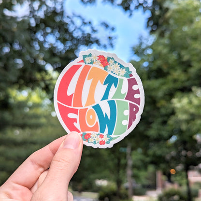Little Flower Neighborhood Sticker