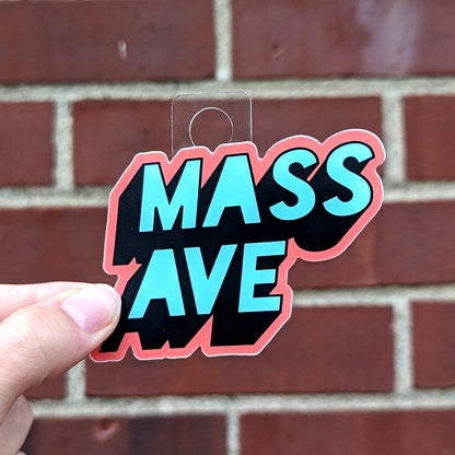 Mass Ave Neighborhood Sticker
