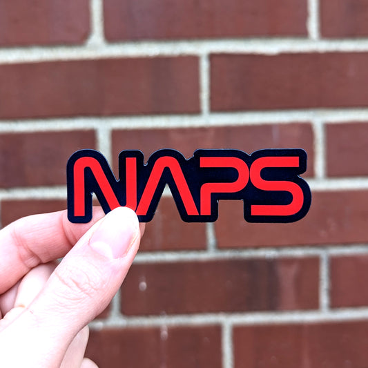 Naps Vinyl Magnet