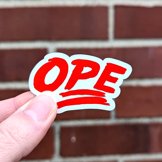 Ope Vinyl Magnet