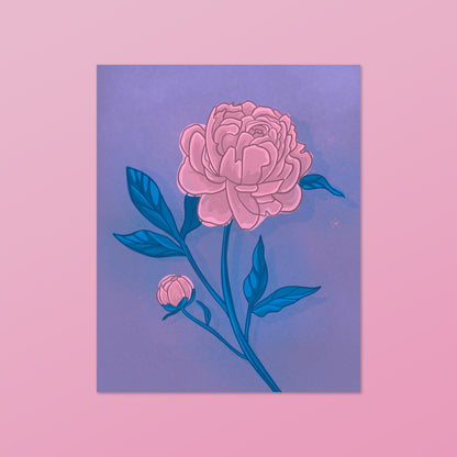 Peony Art Print