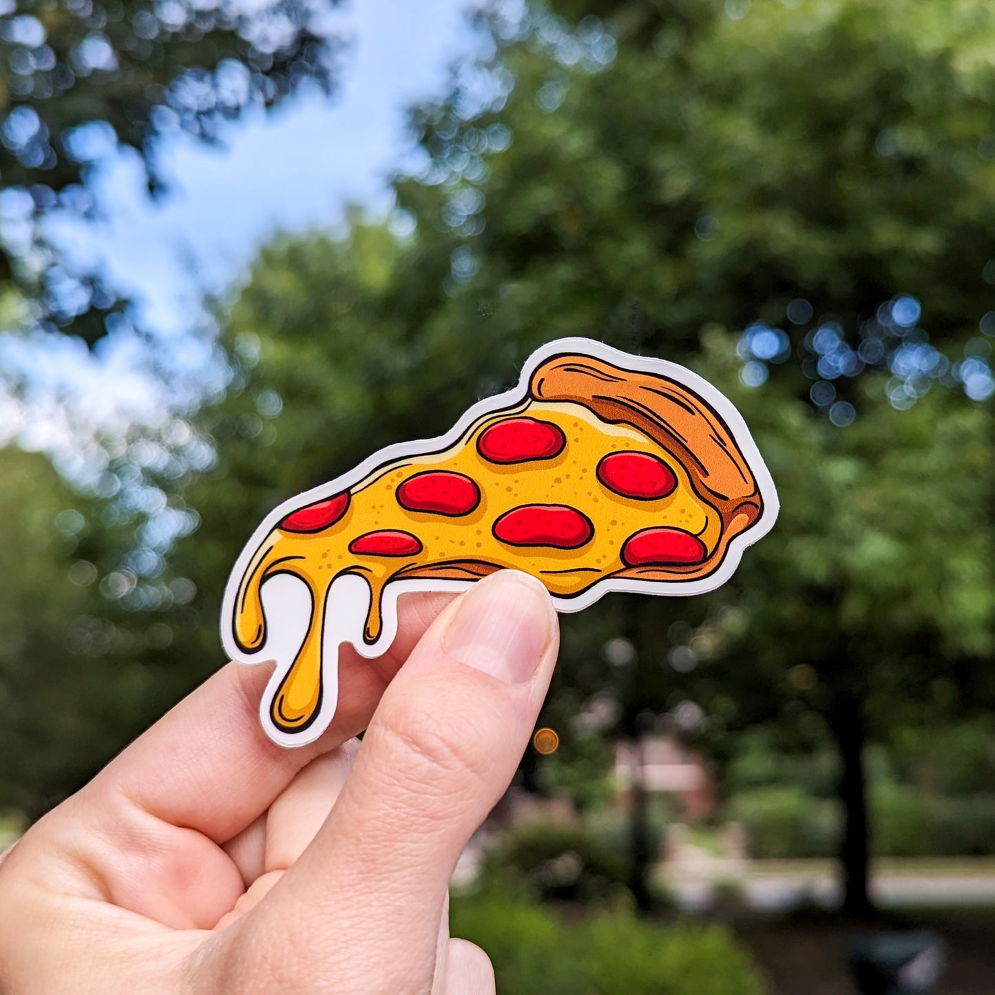 Pepperoni Pizza Slice Sticker