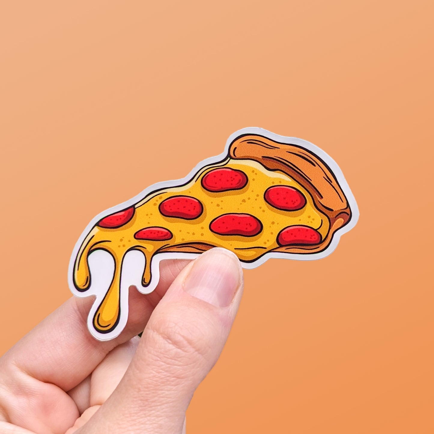 Pepperoni Pizza Slice Sticker