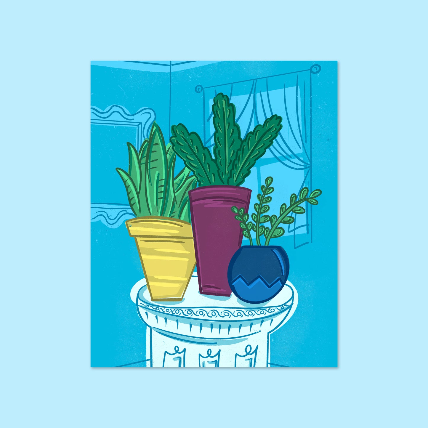 Houseplant Art Print