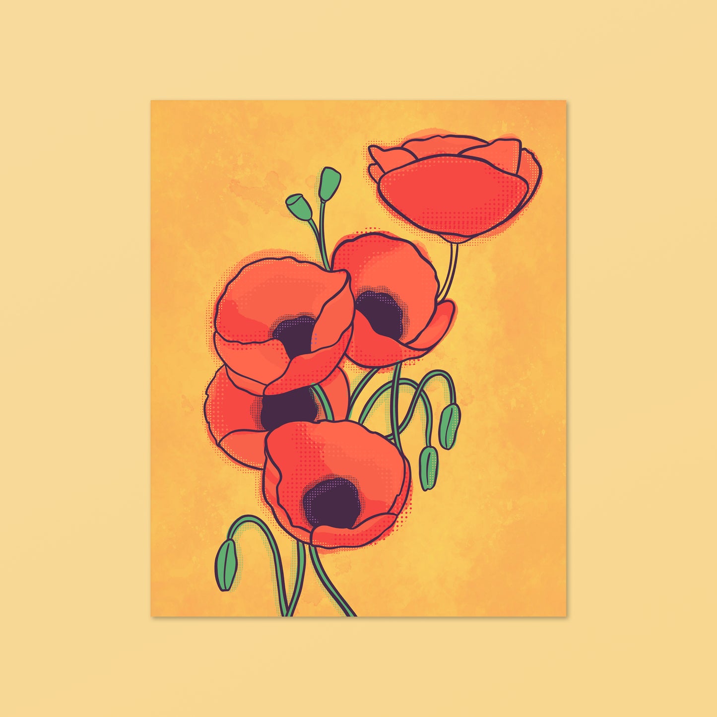 Poppies Art Print