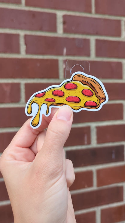 Pepperoni Pizza Slice Sticker