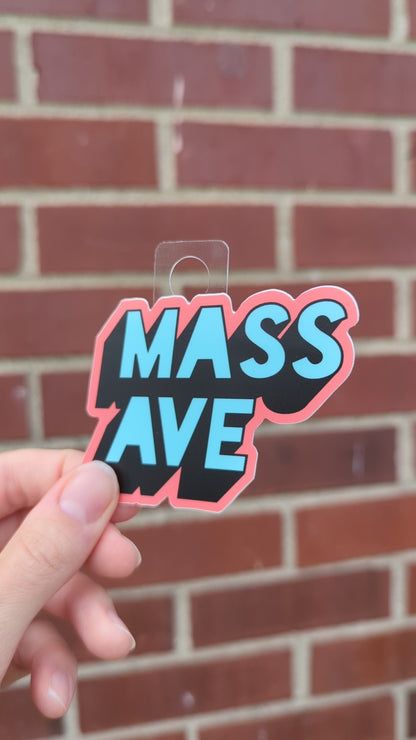 Mass Ave Neighborhood Sticker