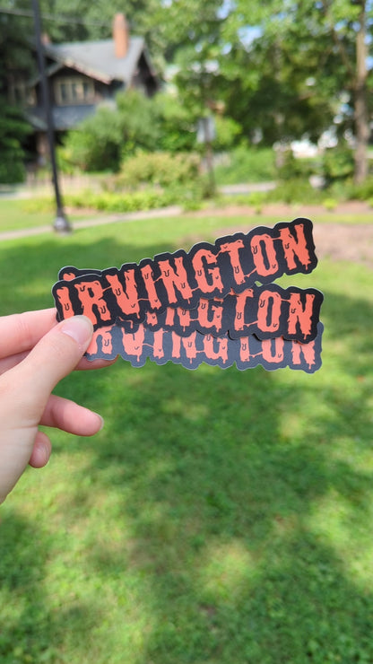 Irvington Indiana Sticker