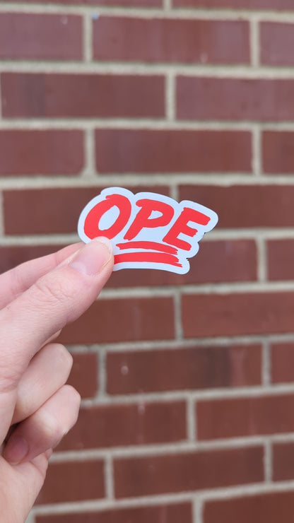 Ope Vinyl Magnet