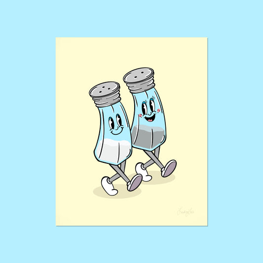 Salt and Pepper Art Print