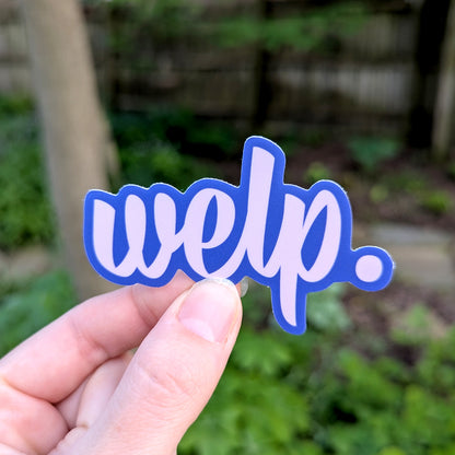 Welp Vinyl Sticker
