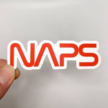 Naps "Worm" Space Style Sticker