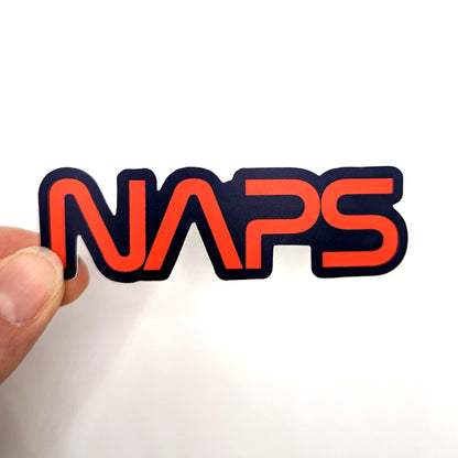 Naps "Worm" Space Style Sticker
