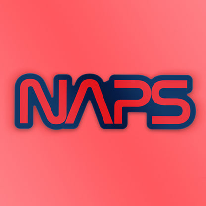 Naps "Worm" Space Style Sticker