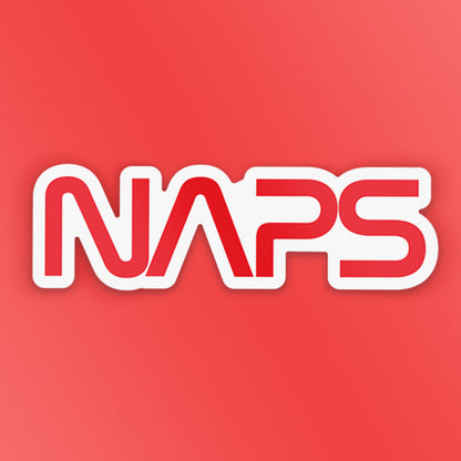 Naps "Worm" Space Style Sticker