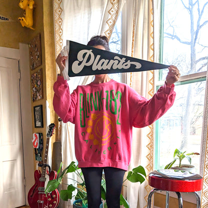 Green Plants Felt Pennant