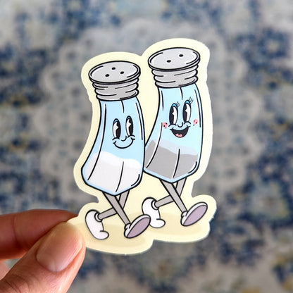 Salt and Pepper Friends Vinyl Sticker