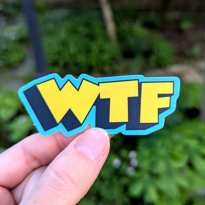 WTF Sticker