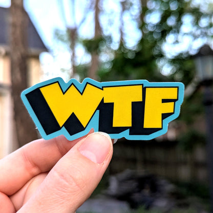 WTF Sticker