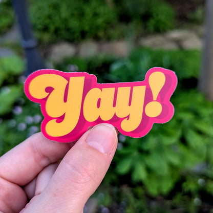 Yay! Sticker