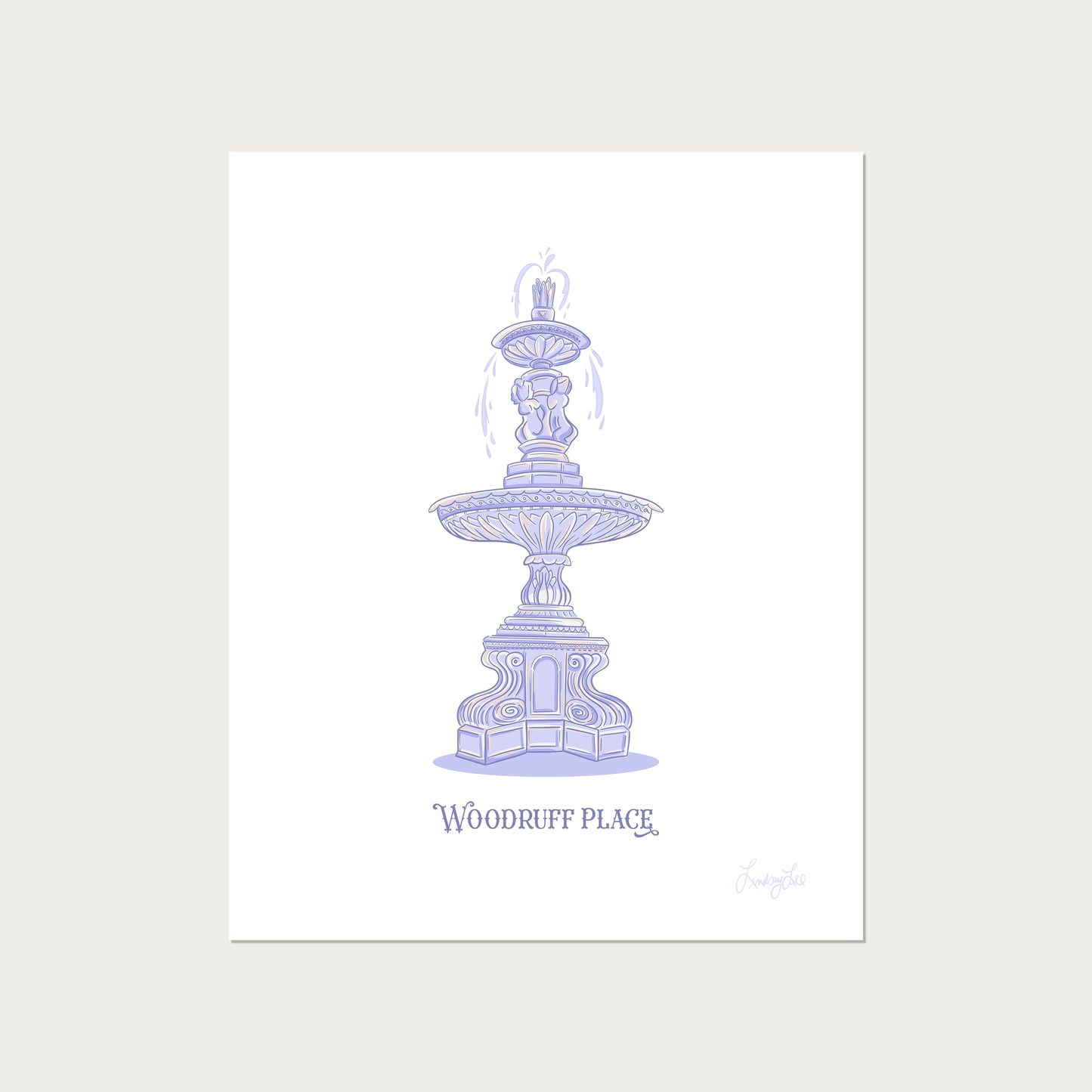 Woodruff Place, Indianapolis Art Print