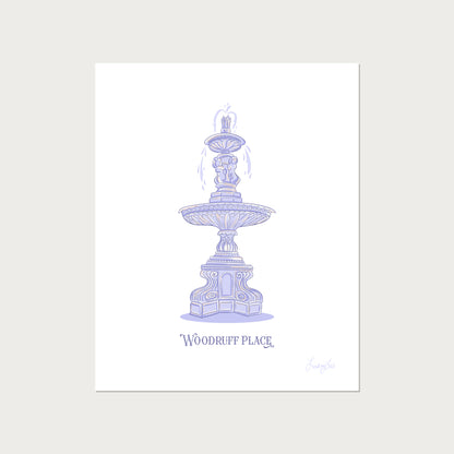 Woodruff Place, Indianapolis Art Print