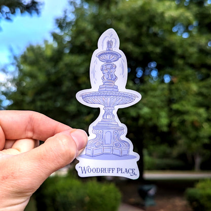 Woodruff Place Indiana Sticker