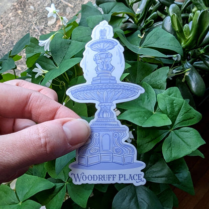 Woodruff Place Indiana Sticker