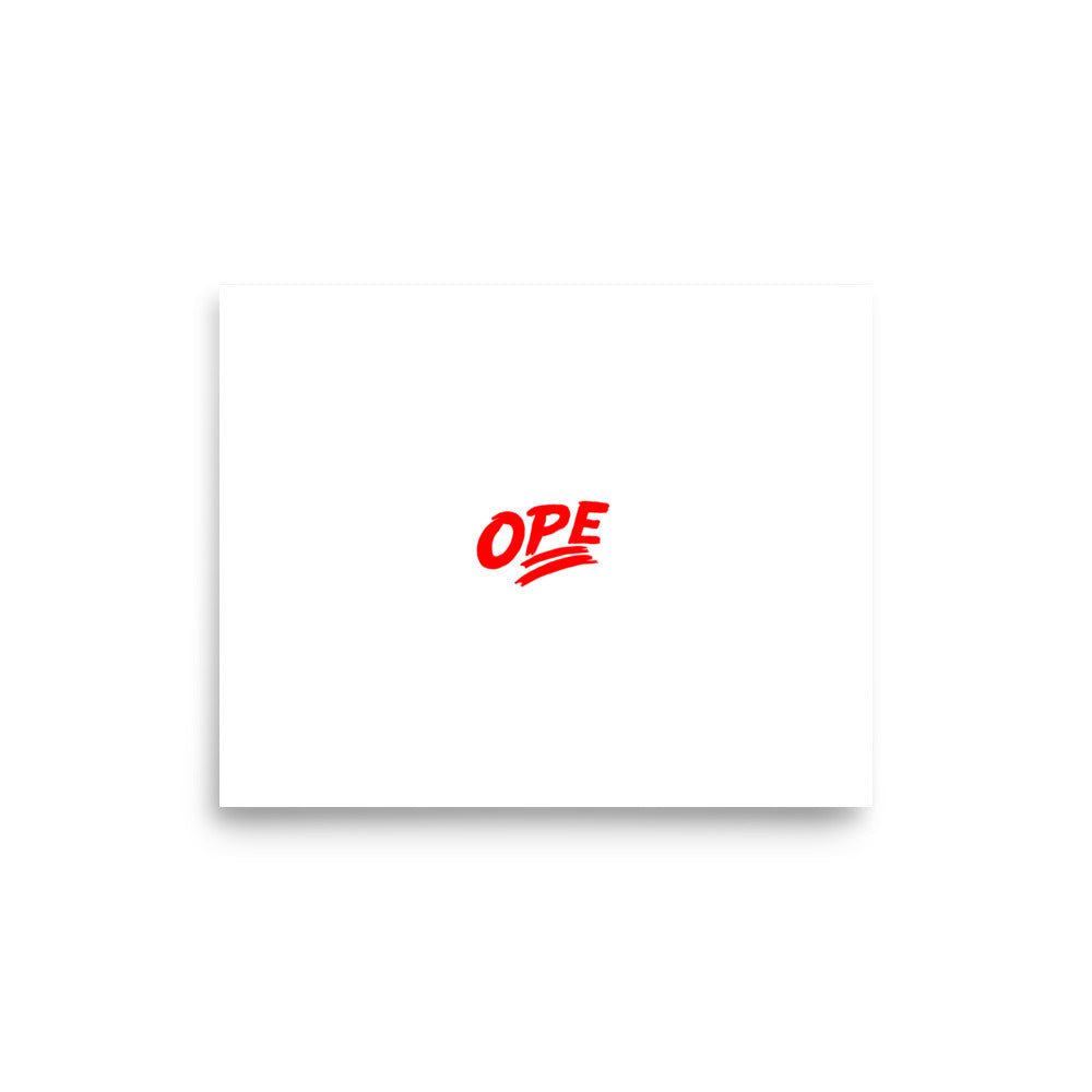 Ope Art Print