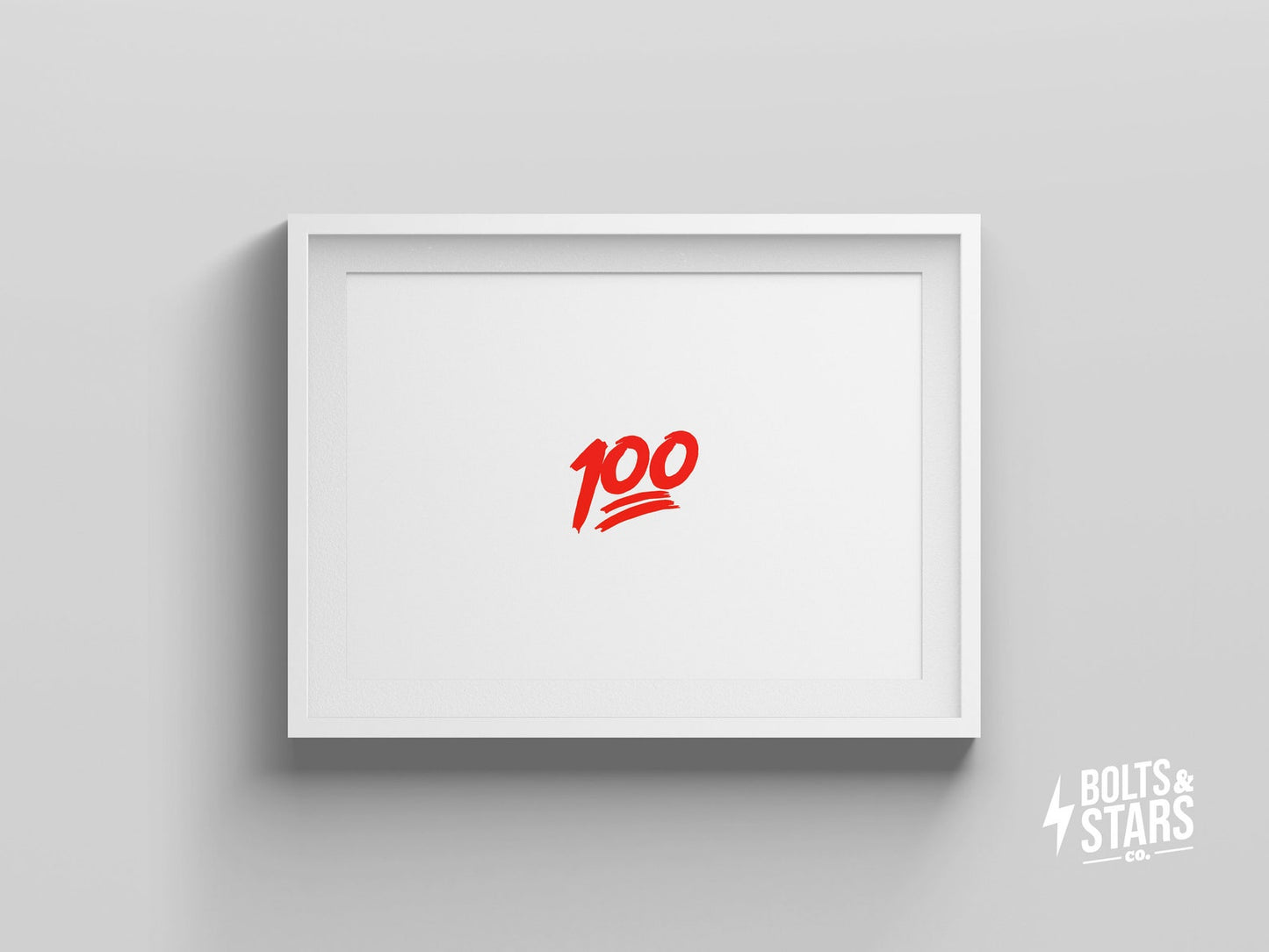 Keep it 100 Art Print