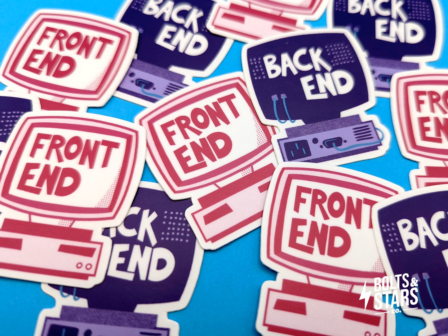 Back-End Coding Sticker