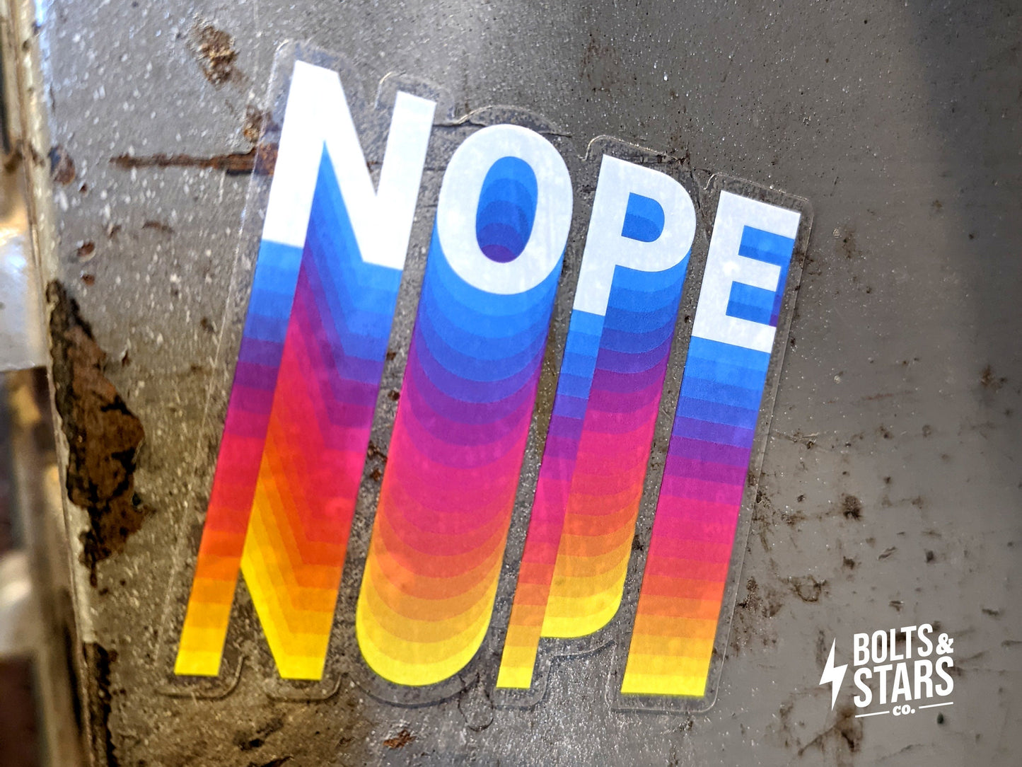 Nope Sticker