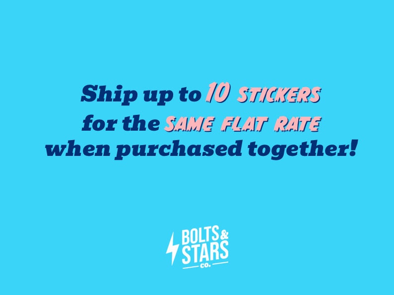 CSS Sticker – Bolts and Stars