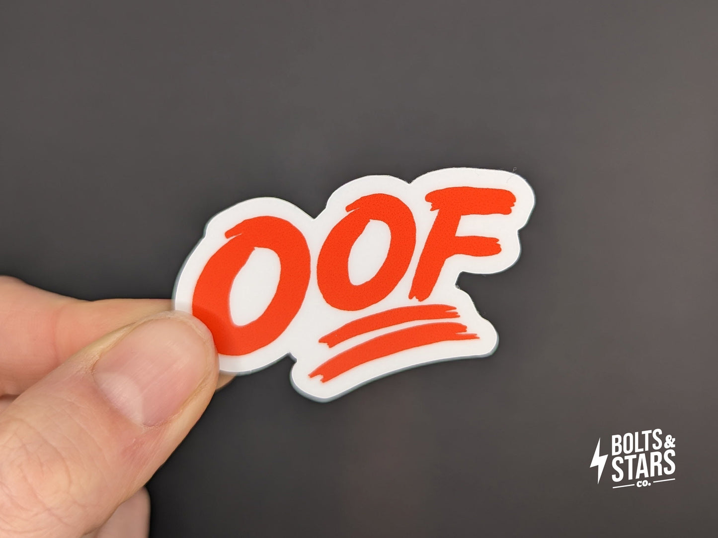 Oof Emoji Sticker