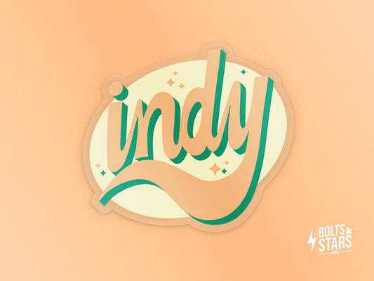 Indy Sticker