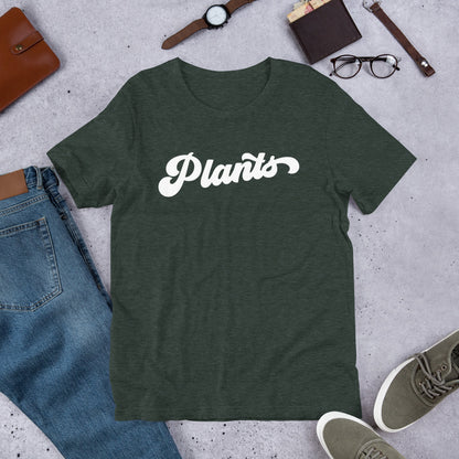 Plants Unisex T-Shirt - Forest Green